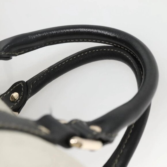 GUCCI GG Supreme Boston Bag PVC White Gold 193603 Auth 140312 - Picture 9 of 16